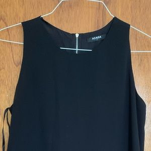 Azalea black mini dress